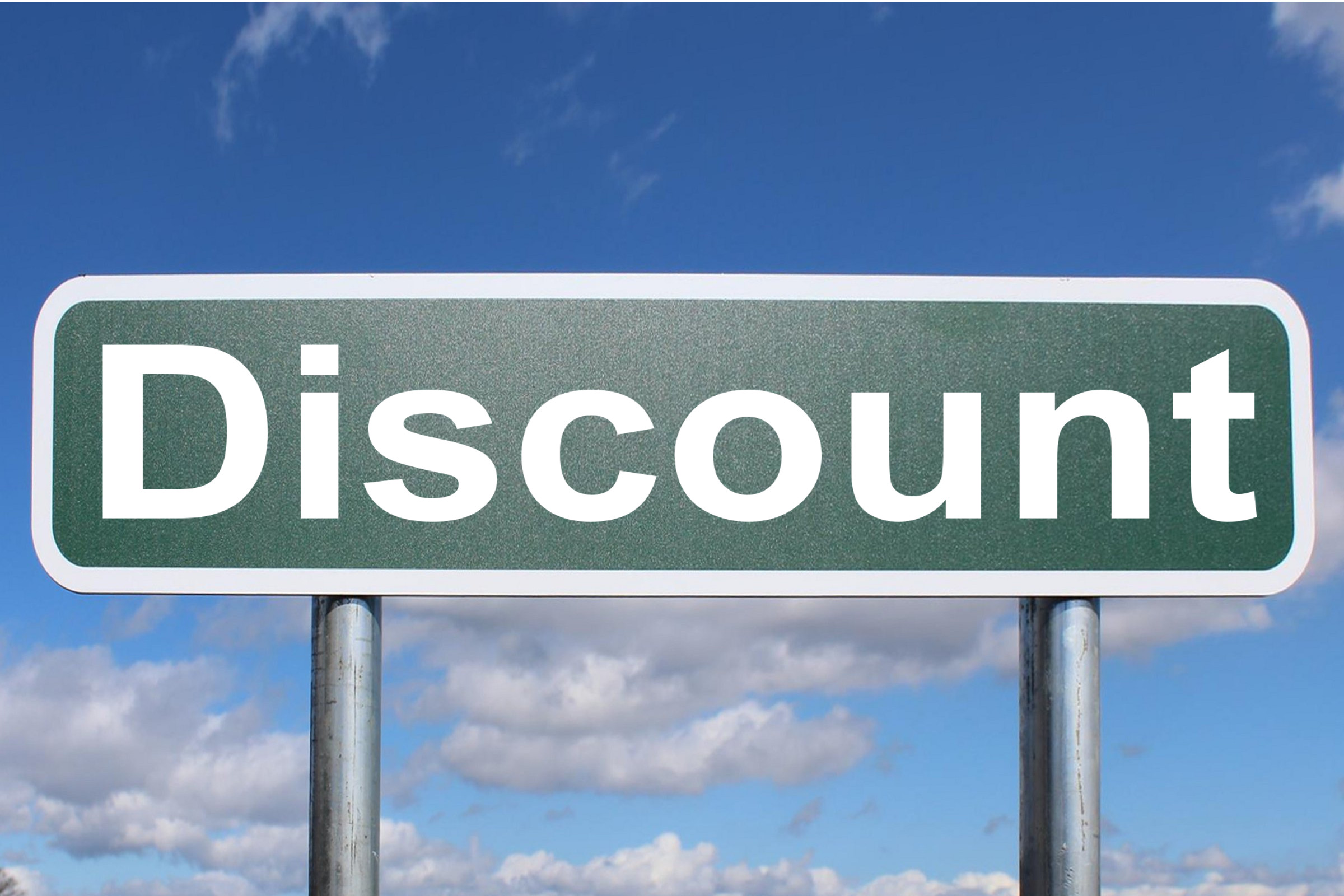 Even more discounts? We're spoiling you...