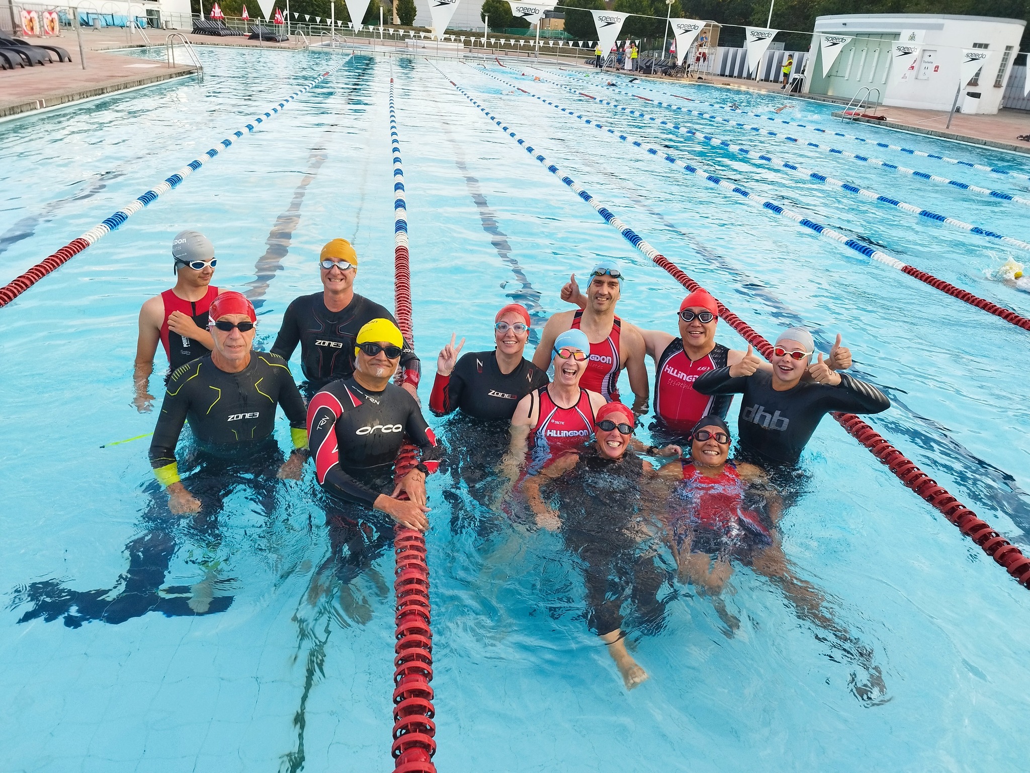 Mass starts at the Altar of Aquathlon!!
